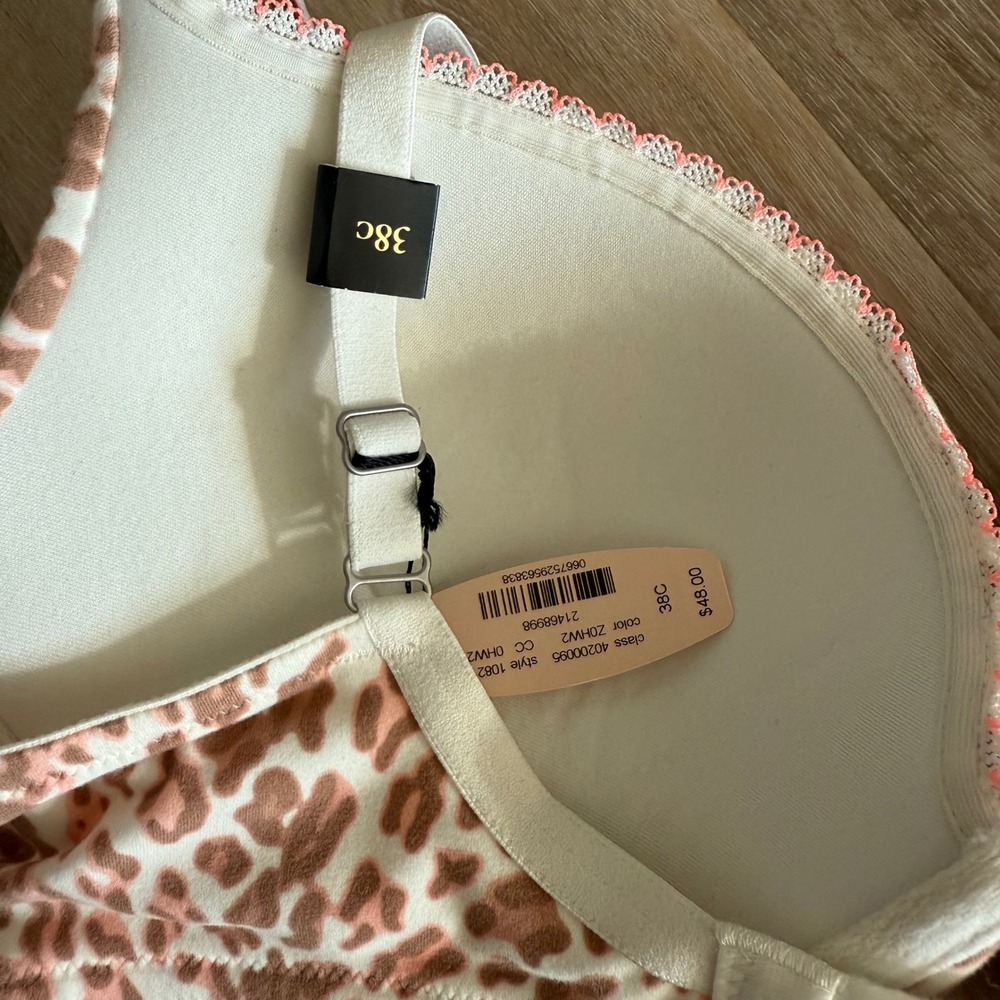 Lot 2 NWT Victoria's Secret Push Up Bras  Body By Victoria 38C Blue Nude Neutral - Picture 7 of 16